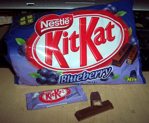 Blueberry Kit Kat